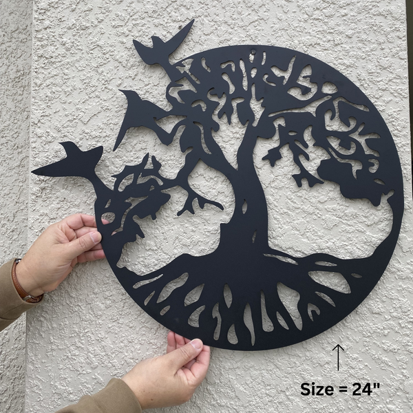 Take Flight Tree - Steel Sign