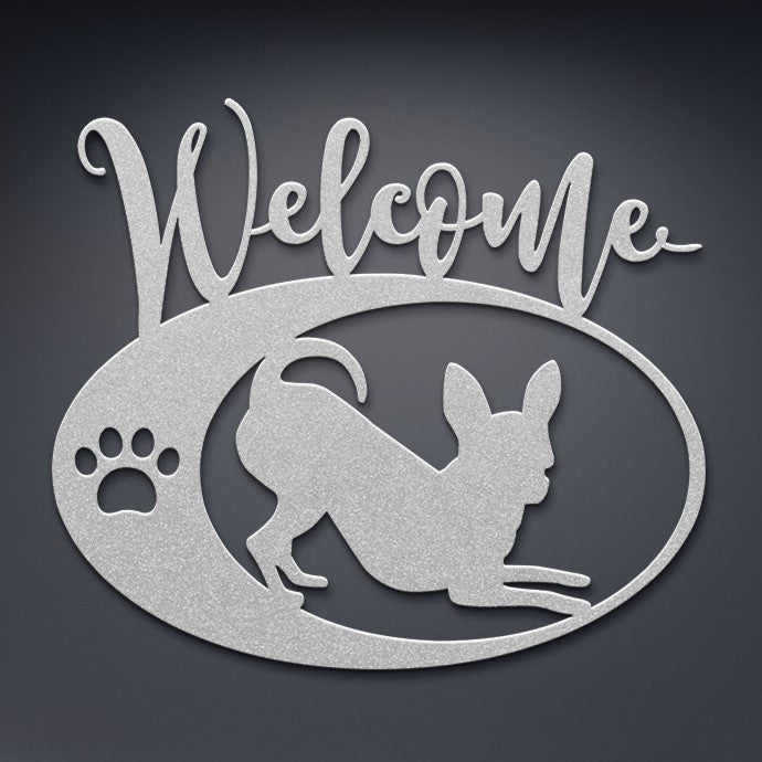 Chihuahua Welcome Sign