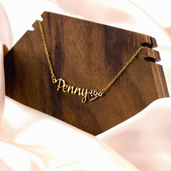 Dog Mom/Dad Personalized Necklace