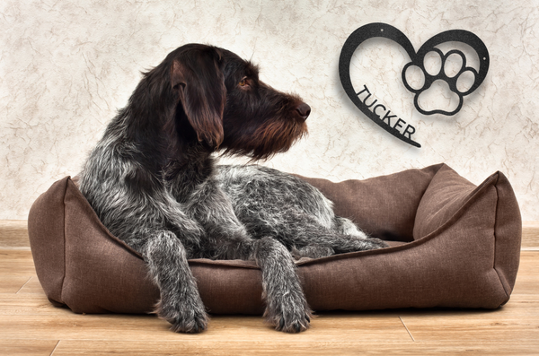 Personalized Puppy Name - Steel Sign